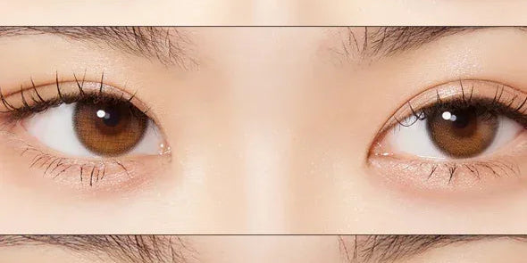 daily vs monthly colored contacts for dark eyes