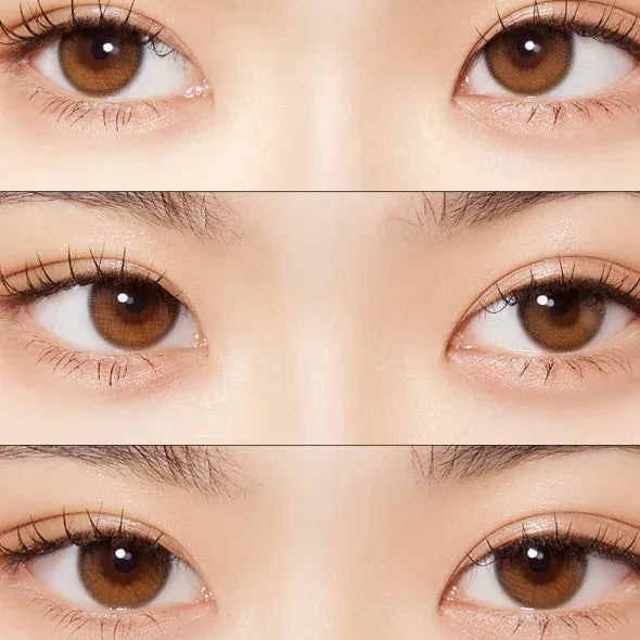 daily vs monthly colored contacts for dark eyes