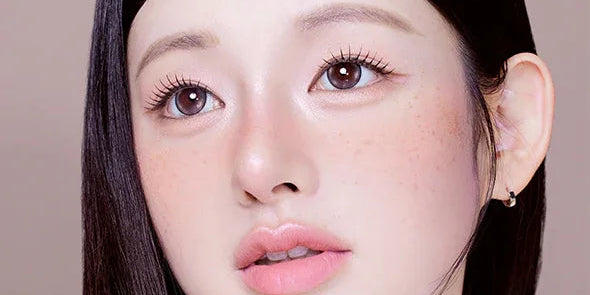 Warm and cool colored contacts for red and copper hair