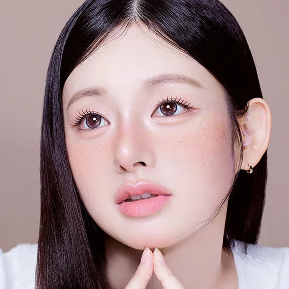 Warm and cool colored contacts for red and copper hair