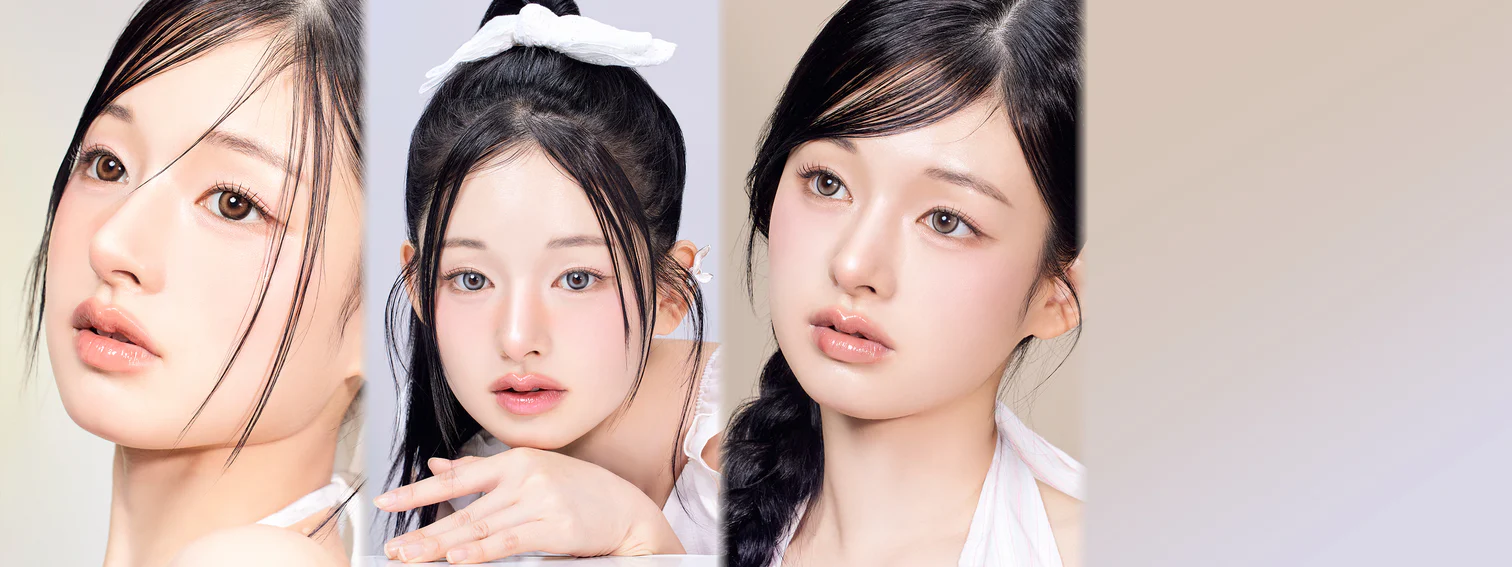 Find the Perfect Shade for Your Skin Tone & Hairstyle – Contact Lenses Korean