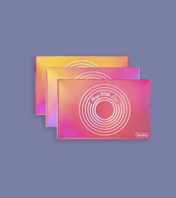 BTS Lens [MTPR X BTS] BOY WITH LUV SOUL INDIGO BLUE with photo card - IM OLOLA