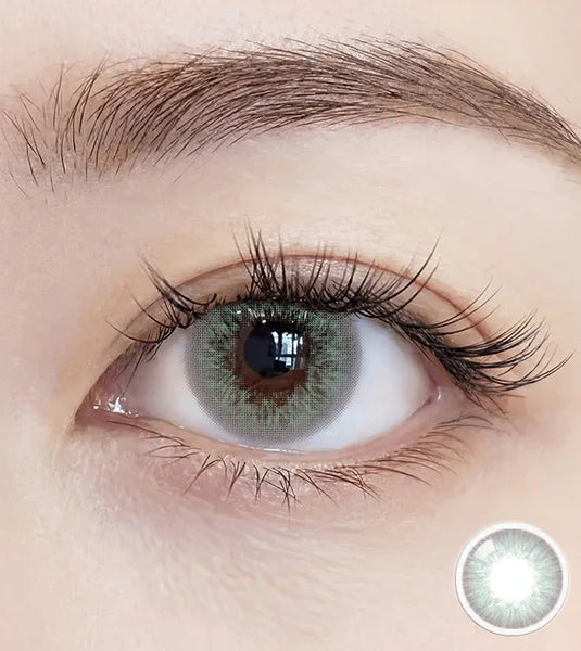 IDOL MY SELF Gray 1Day Colored Contacts | K-pop Grey Circle Lenses