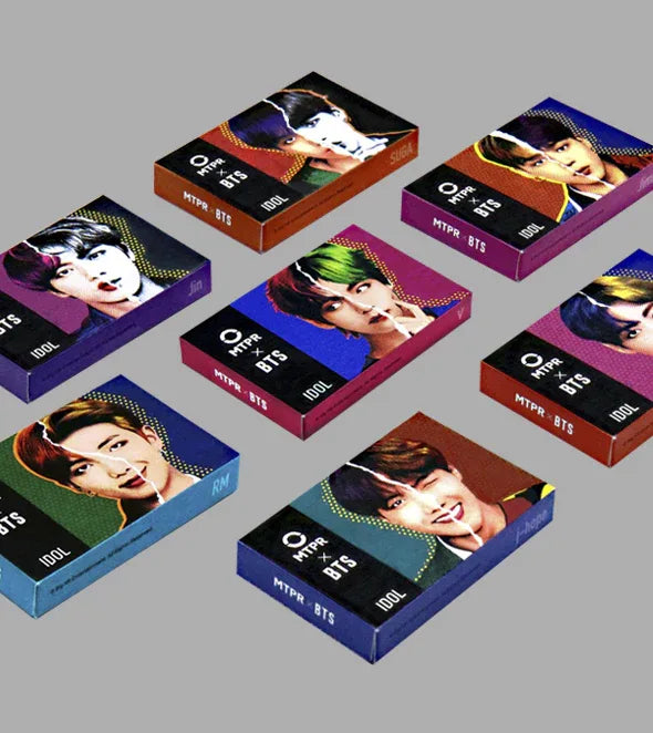 BTS Lens [MTPR X BTS] IDOL MYSELF GRAY with Photo Card - IM OLOLA