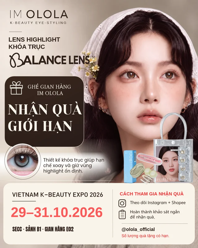 Poster IM OLOLA – Vietnam K-Beauty Expo 2026